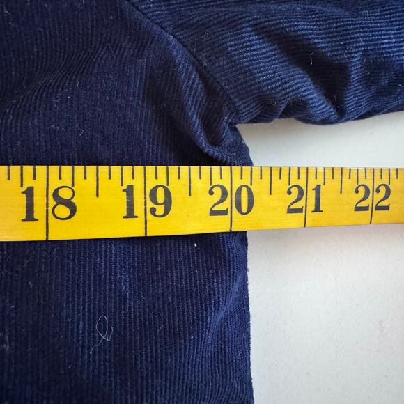 MADISON MATHEWS Jacket Medium Corduroy Quilted Mandarin Collar Loop Button - Picture 13 of 14